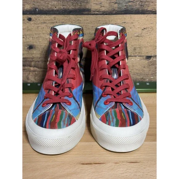 Givenchy X Multicolor Reaper City Print Sneakers Josh Smith 43/9.5-10 /W12  $850 - Picture 14 of 16